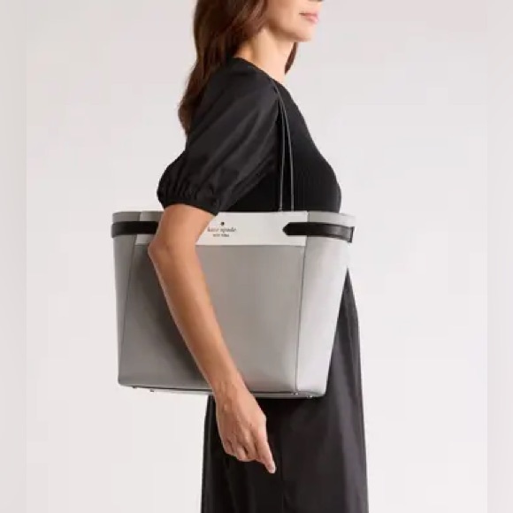 Kate Spade Colorblock Large Laptop Tote Shoulder Bag - Picture 14 of 14